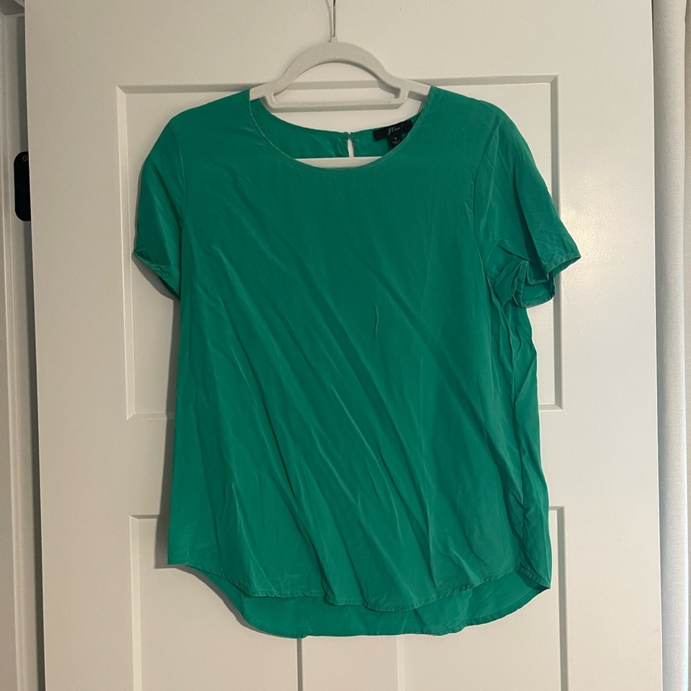J.Crew Short Sleeve Blouse